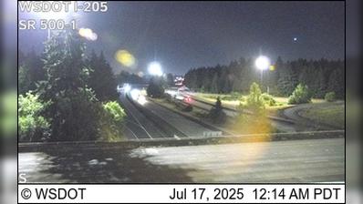 Traffic Cam Battle Ground: I-205 at MP 30.9: SR 500 Interchange Camera