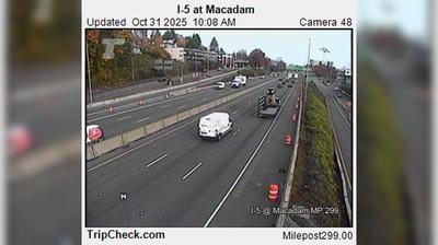 Portland Scenic Vista: I-5 & Macadam