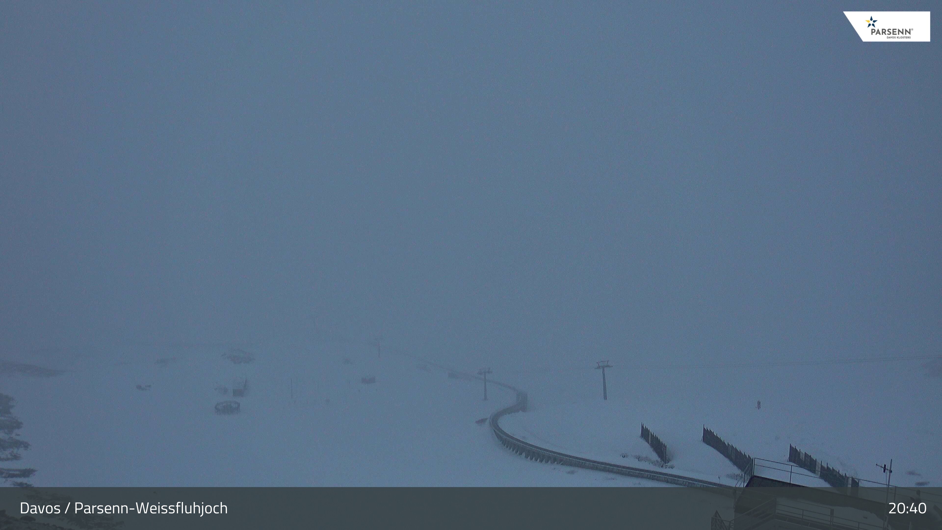 Davos: Dorf - Weissfluhjoch, Blick Dorftäli