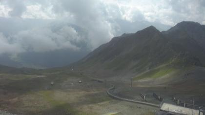 Davos: Dorf - Weissfluhjoch, Blick Dorftäli