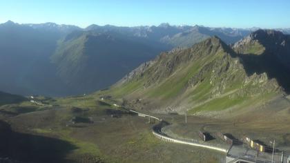 Davos: Dorf - Weissfluhjoch, Blick Dorftäli