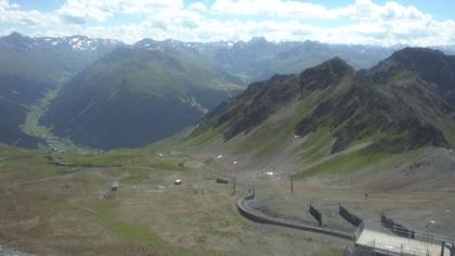 Davos: Dorf - Weissfluhjoch, Blick Dorftäli