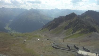 Davos: Dorf - Weissfluhjoch, Blick Dorftäli