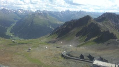 Davos: Dorf - Weissfluhjoch, Blick Dorftäli