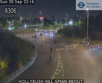 Traffic Cam Heathfield and Waldron: HOLLYBUSH HILL GMAN RBOUT