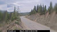 Trail › West: Hwy , about km east of Paulson Summit, looking west