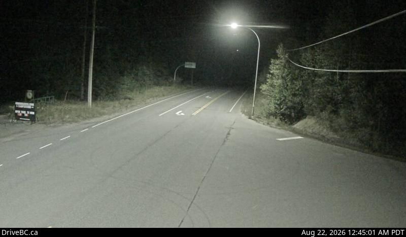 Traffic Cam Nelson › North: Hwy 6, at Whitewater Ski Hill Rd about 12.5 km south of - looking north