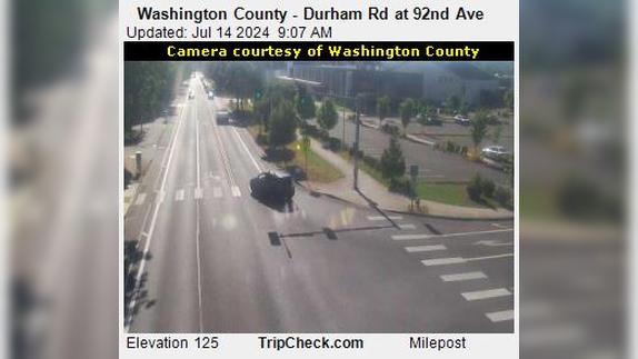 Traffic Cam Durham: Washington County - Rd at 92nd Ave