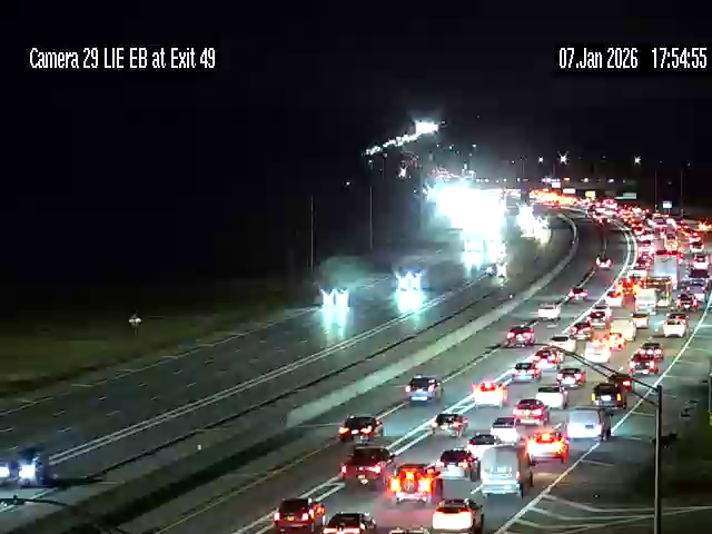 Traffic Cam Huntington › East: I-495 at NY 110