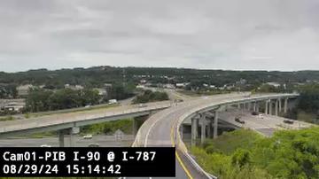 Traffic Cam Albany › North: I-787 at I-90