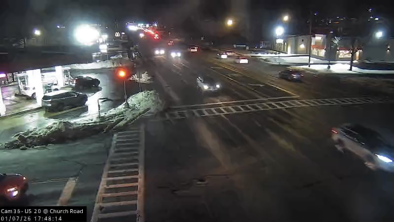 Traffic Cam Dunes › East: US 20 at Church Rd