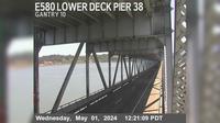 Paradise Cay > East: TVR32 -- I-580 : Lower Deck Pier - Overdag