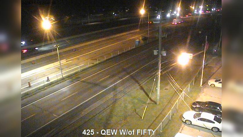 Hamilton: QEW west of 50 Road