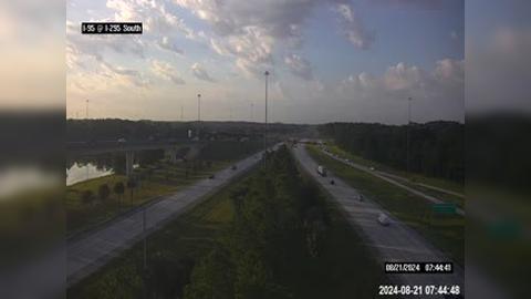 Traffic Cam The Cottages at Greenland: I-95 at I-295 - 9A South