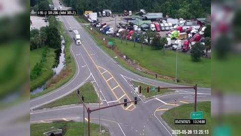Traffic Cam Saybrook: I-95 @ SR-206