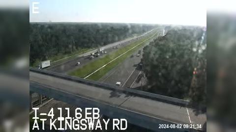 Traffic Cam Jolly Corner: I-4 at Kingsway Rd