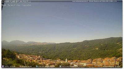immagine della webcam nei dintorni di Cetraro: webcam San Severino Lucano