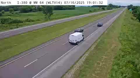 Traffic Cam Gilbertville: WL - I-380 @ MM 64 (14)