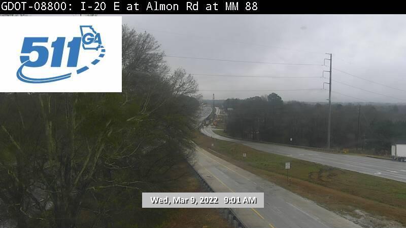 Traffic Cam Almon: I-20 EB @ Almon Rd