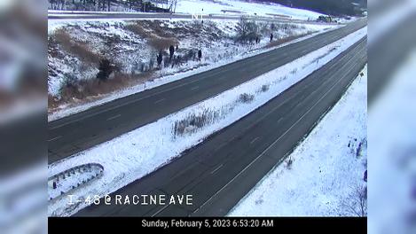 Traffic Cam Madison: I-43 at Racine Ave