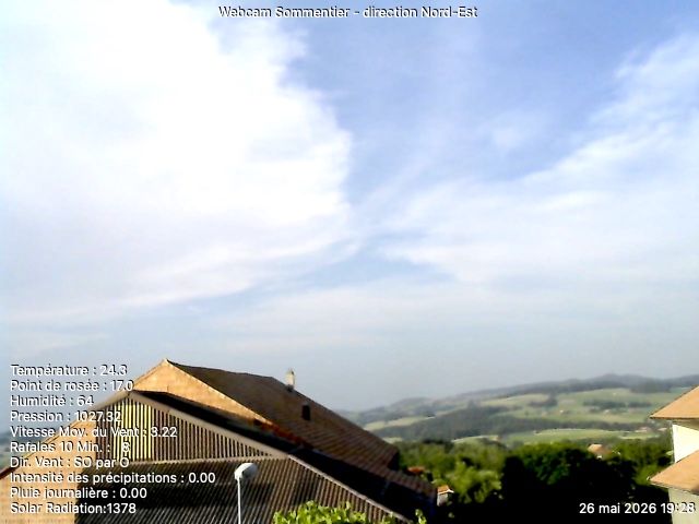 Vuisternens-devant-Romont › Nordosten: Sommentier - Le Gibloux