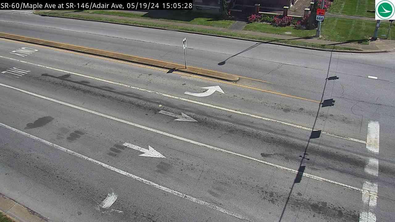 Traffic Cam McIntire Terrace Historic District: SR-60/Maple Ave at SR-146/Adair Ave