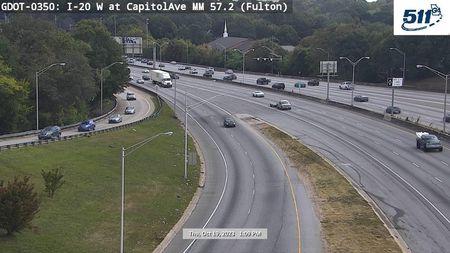 Traffic Cam Capitol Gateway: GDOT-CAM-350--1