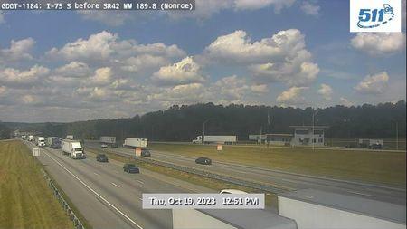 Traffic Cam Forsyth: GDOT-CAM-I-75-190--1