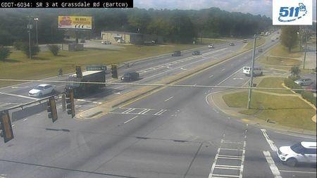 Traffic Cam Cartersville: GDOT-CAM-SR3-12.35--1