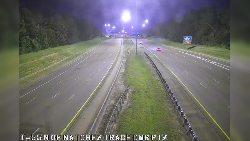 Traffic Cam Ridgeland: I-55 North at Natchez Trace