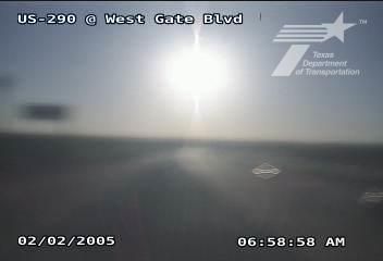 Traffic Cam Westgate › West: US-290 @ West Gate Blvd