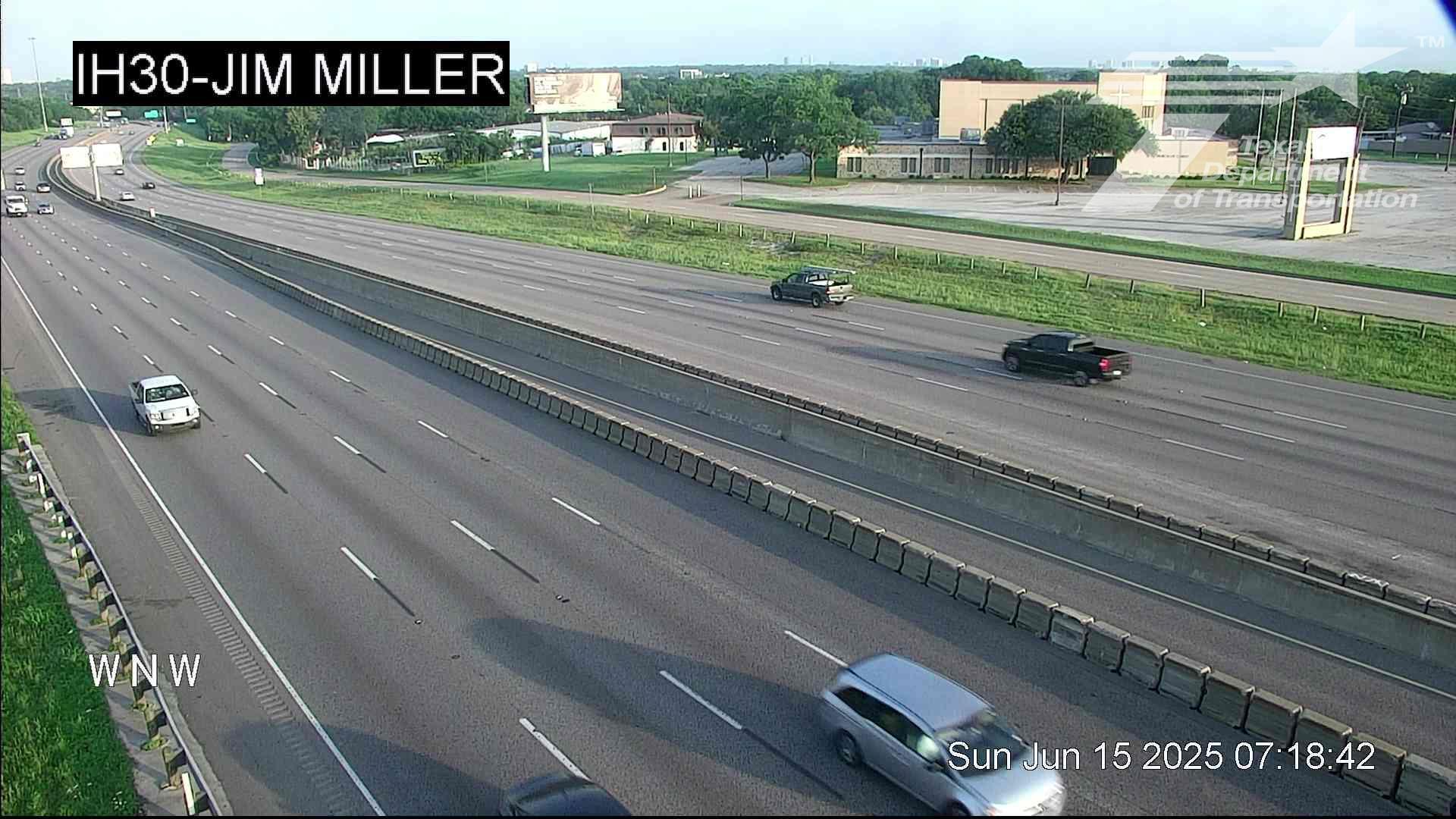 Traffic Cam Dallas › East: I-30 @ Jim Miller