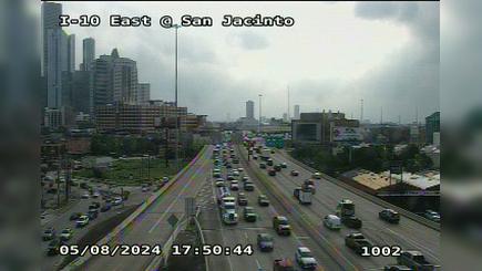 Traffic Cam Houston › West: I-10 East @ San Jacinto