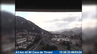 Preview delle webcam di Epitaffio: A3 km 42.90 Cava de Tirreni