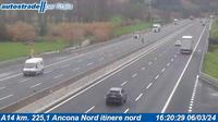 Ancona: A14 km. 225,1 - Nord itinere nord - Current