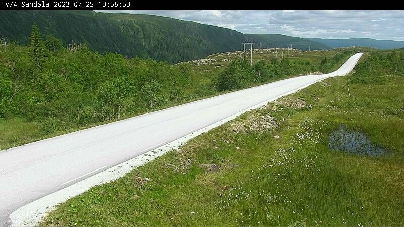 Traffic Cam Lierne: F74 Sandøla (Sandvika)
