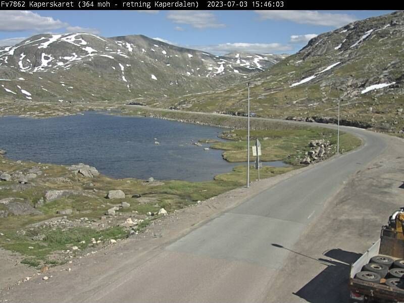 Traffic Cam Torsken: F7862 Kaperskaret (Kaperdalen)