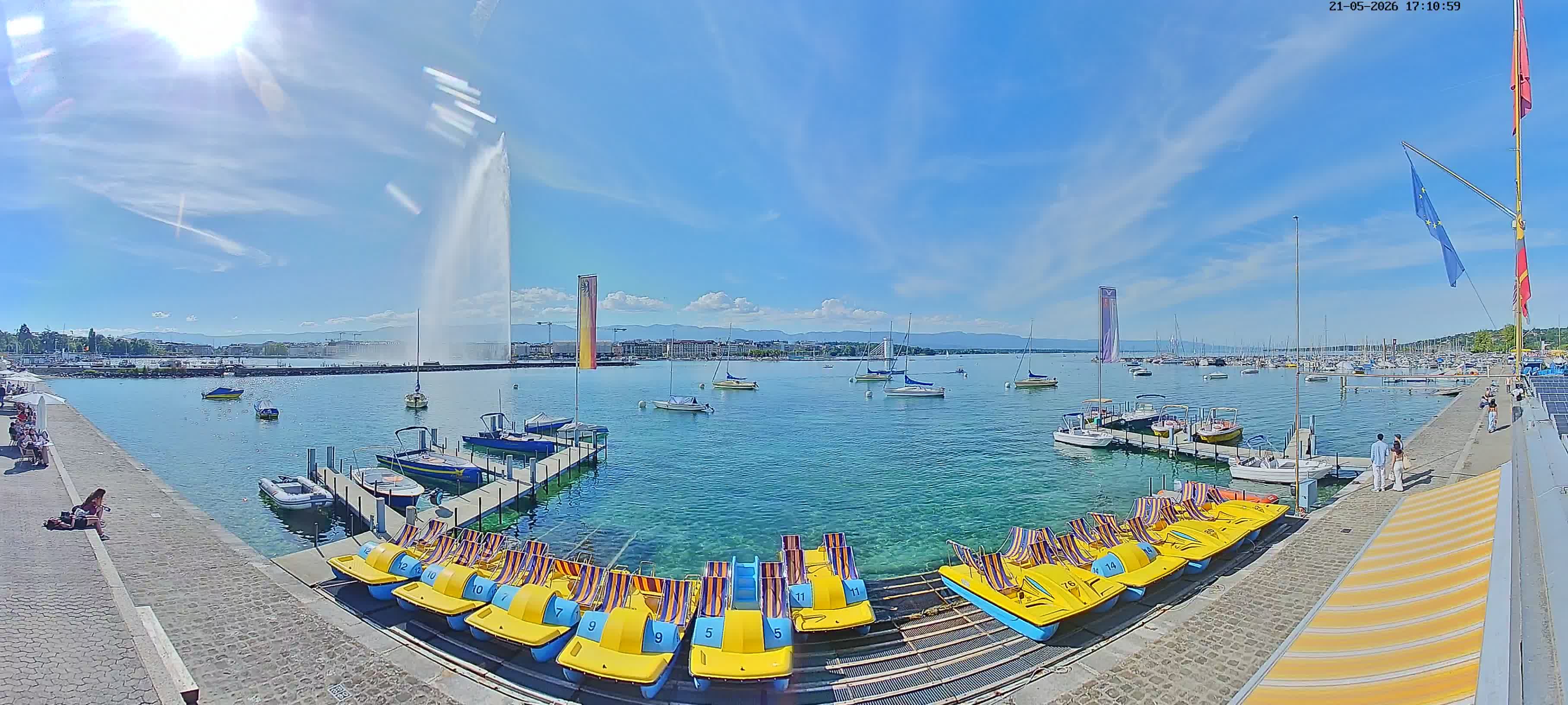 Genf: Eaux-Vives: Genève - Les Corsaires Léman
