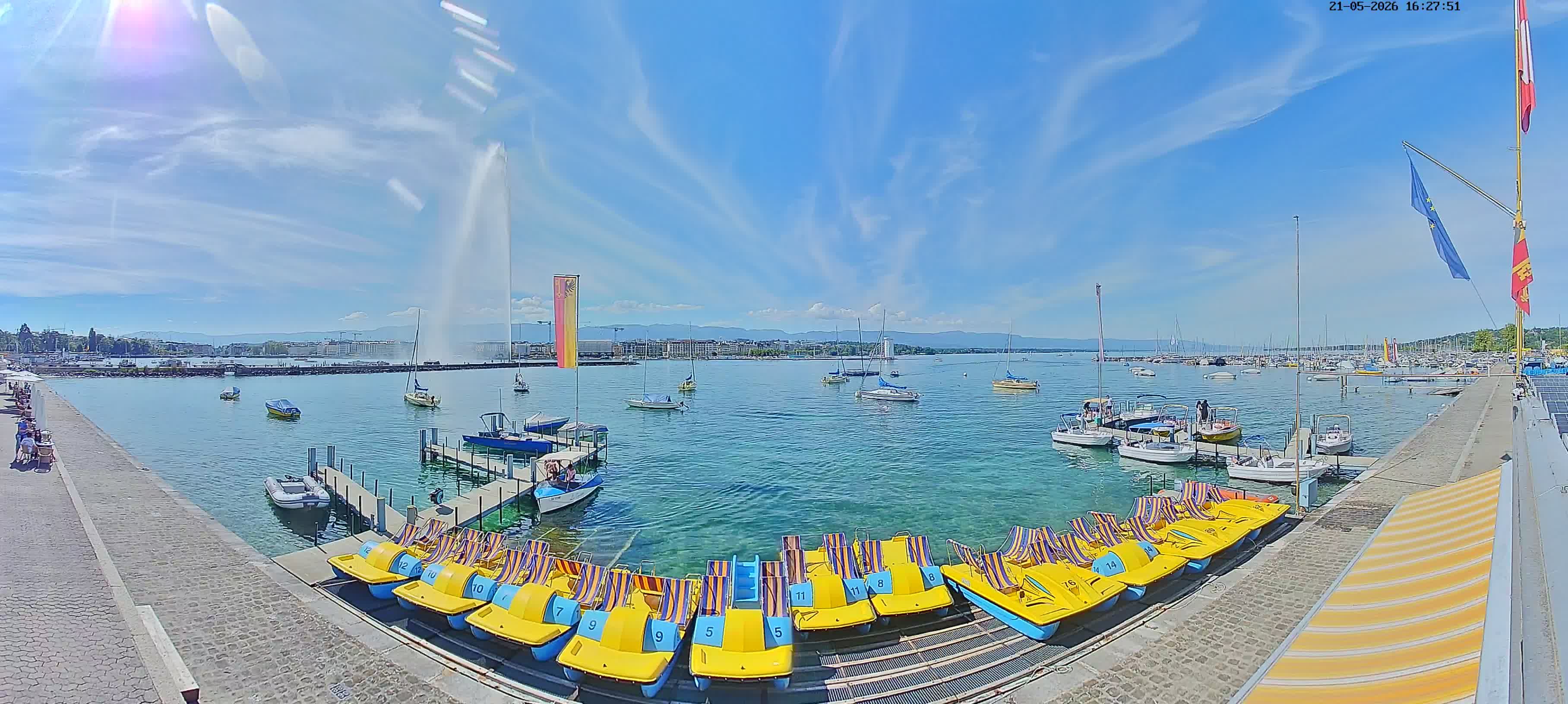 Genf: Eaux-Vives: Genève - Les Corsaires Léman