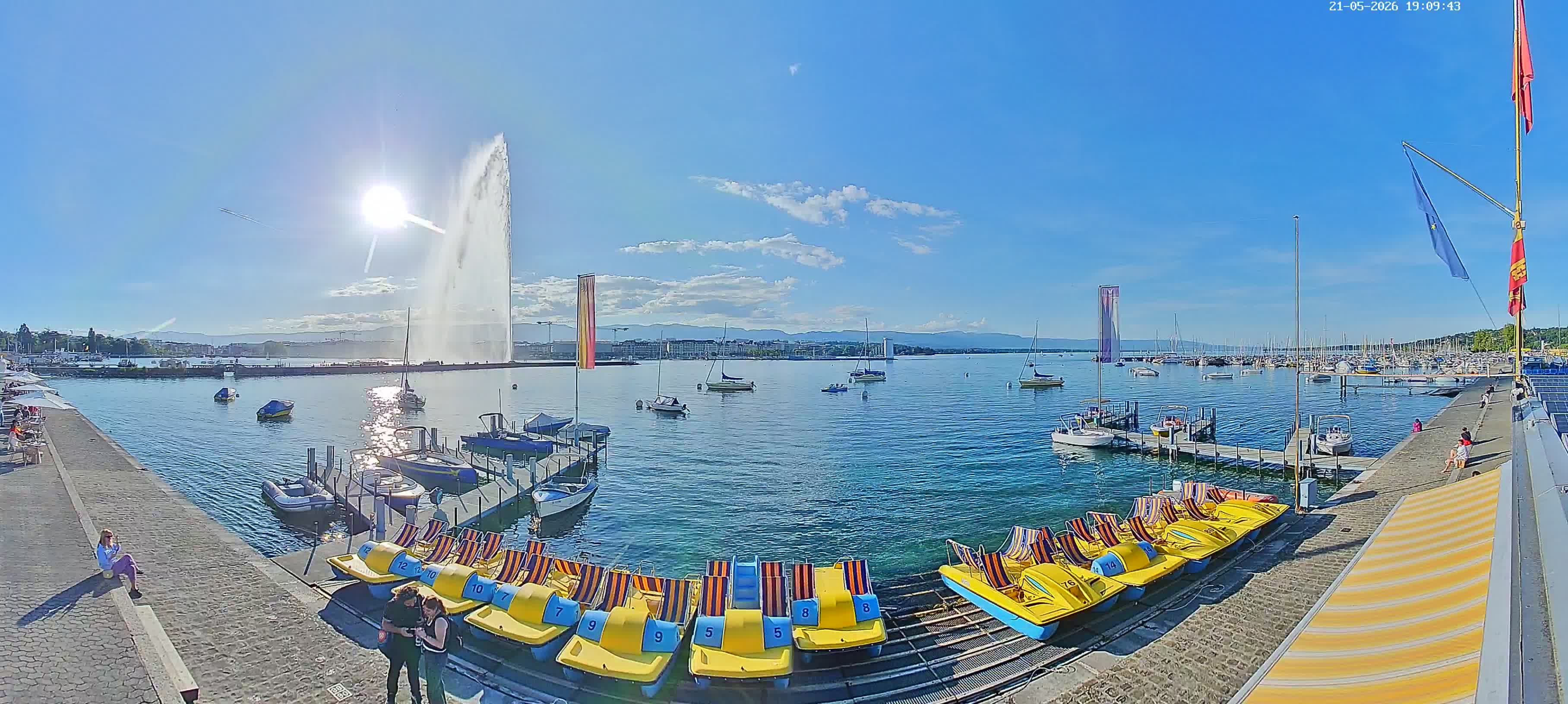 Genf: Eaux-Vives: Genève - Les Corsaires Léman