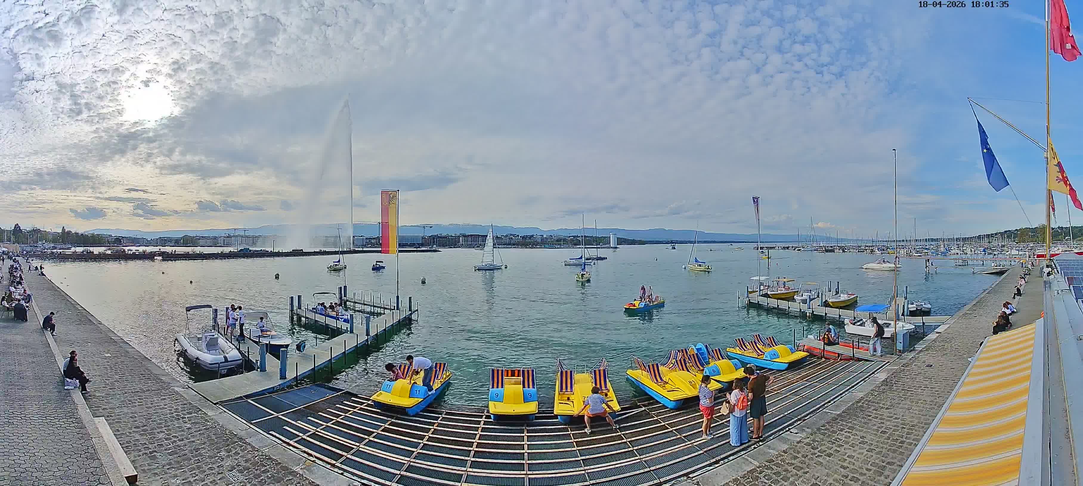 Genf: Eaux-Vives: Genève - Les Corsaires Léman