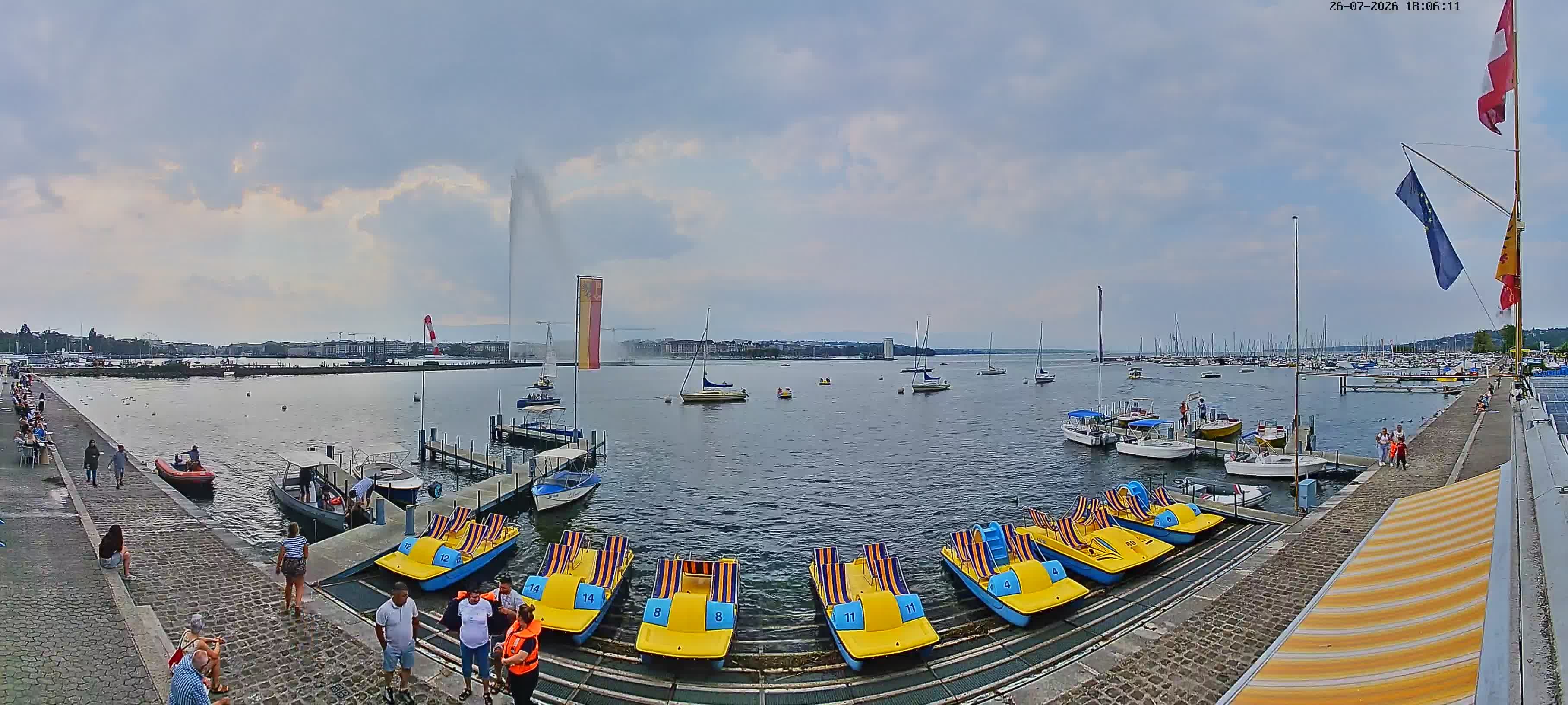 Genf: Eaux-Vives: Genève - Les Corsaires Léman