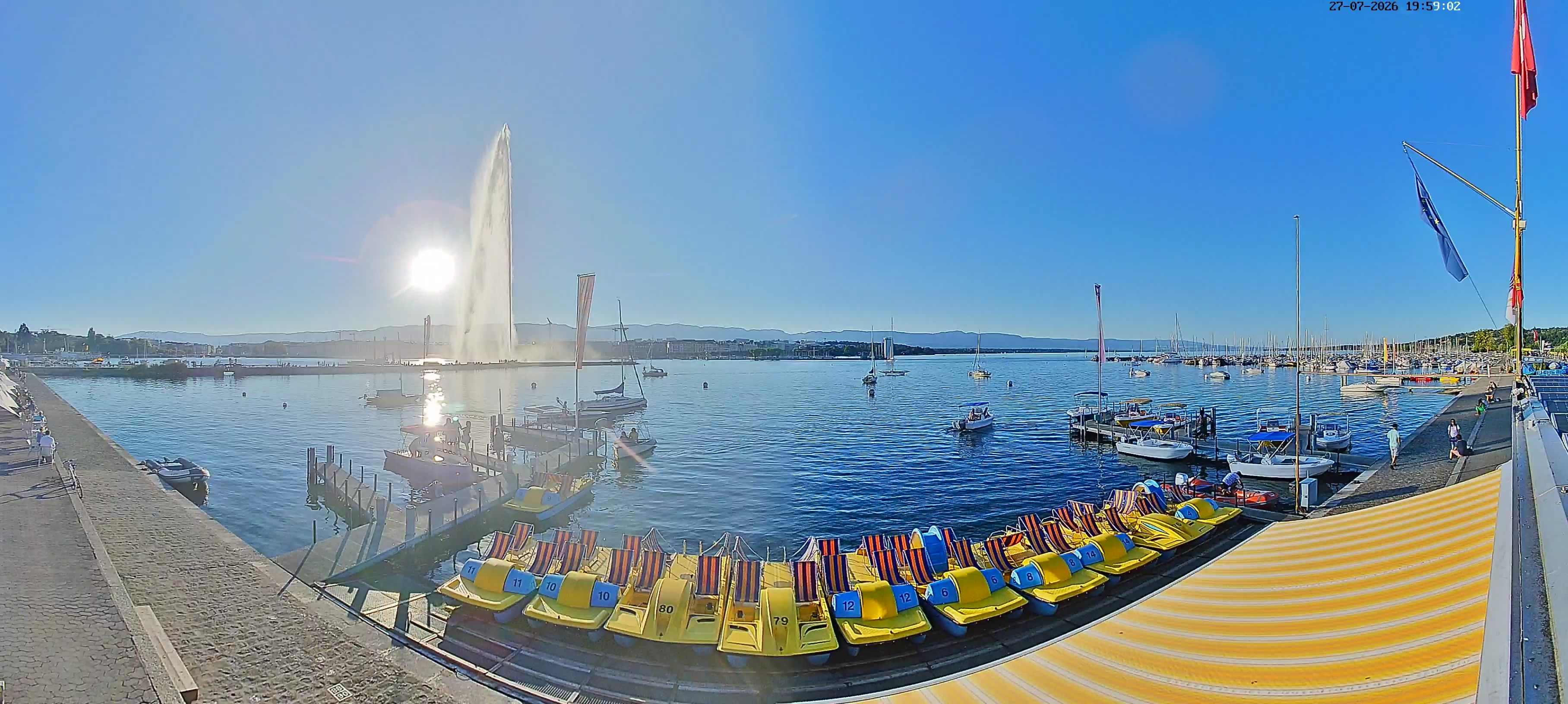 Genf: Eaux-Vives: Genève - Les Corsaires Léman