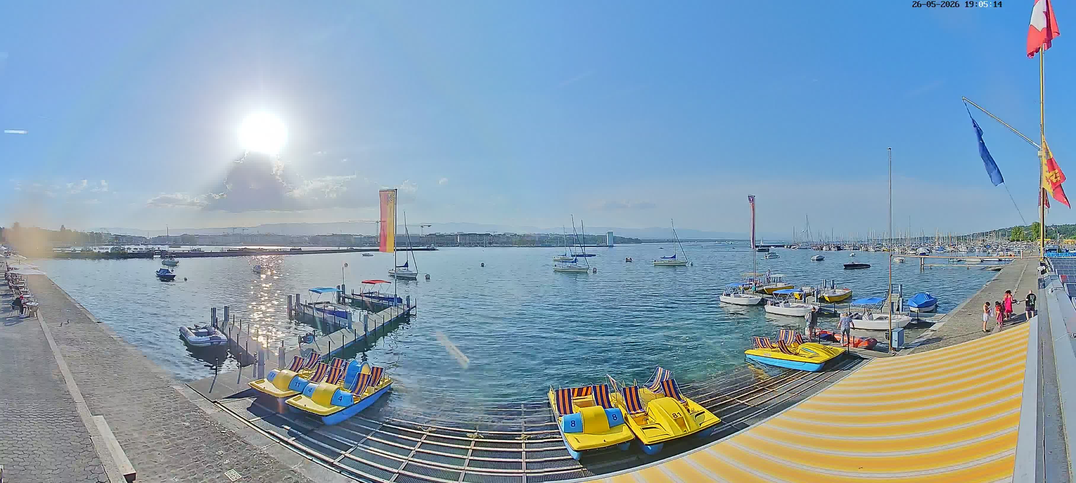Genf: Eaux-Vives: Genève - Les Corsaires Léman