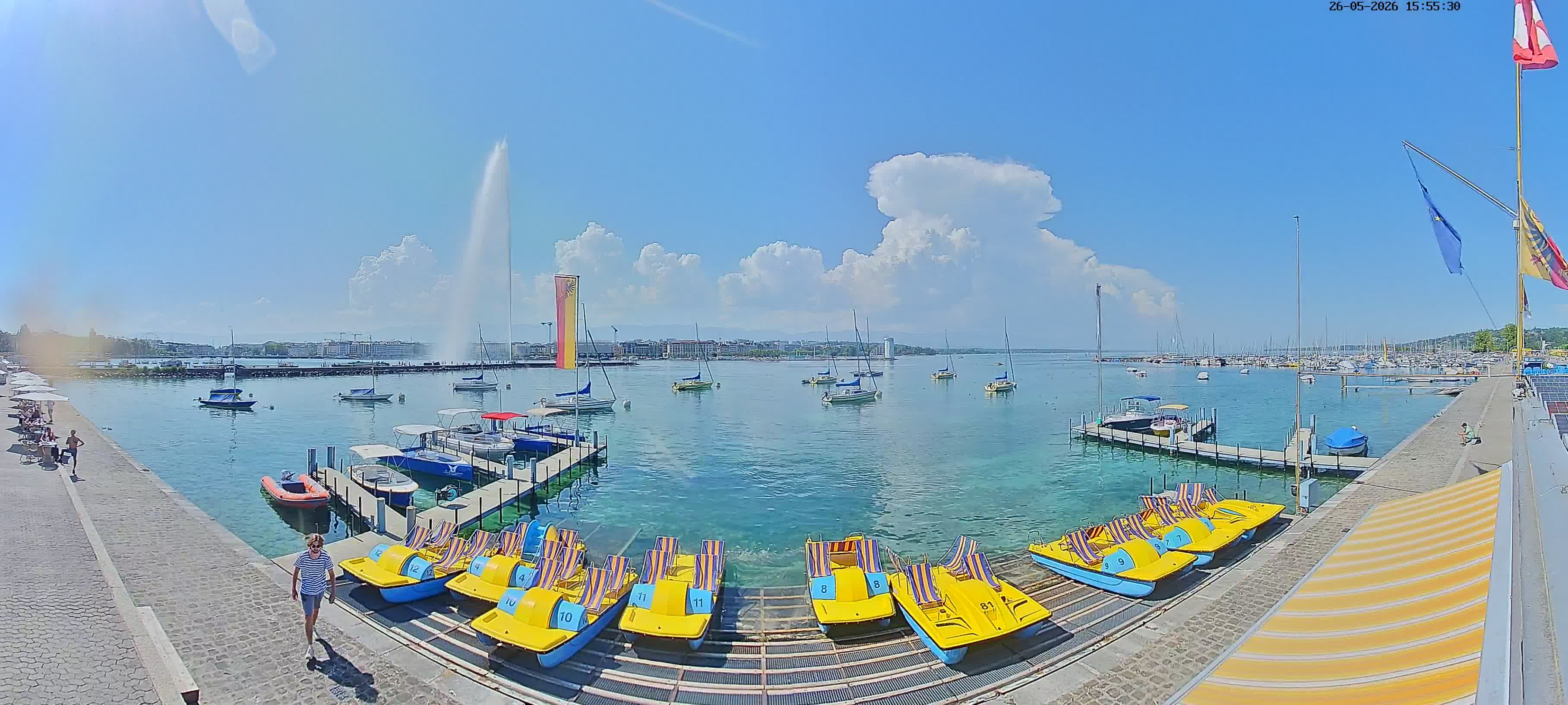 Genf: Eaux-Vives: Genève - Les Corsaires Léman