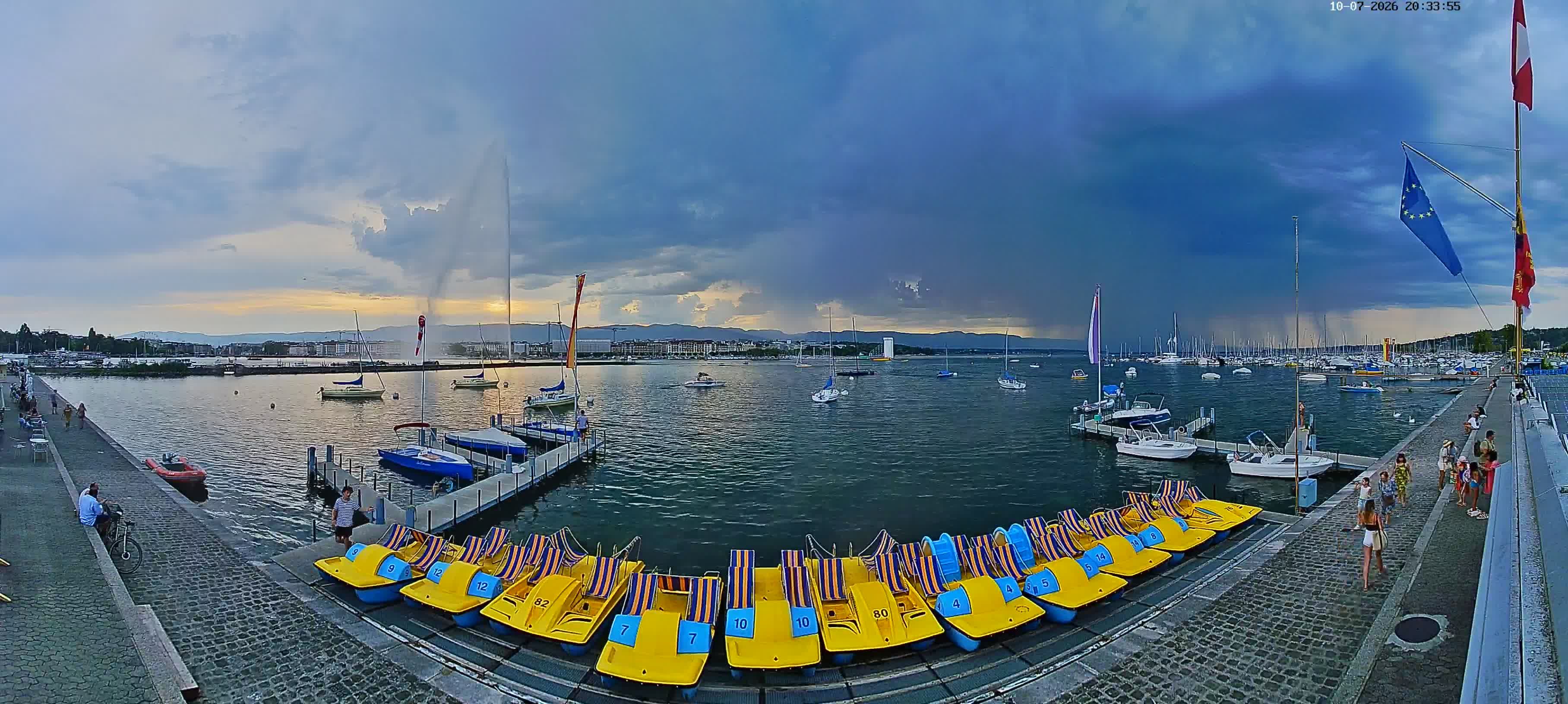 Genf: Eaux-Vives: Genève - Les Corsaires Léman