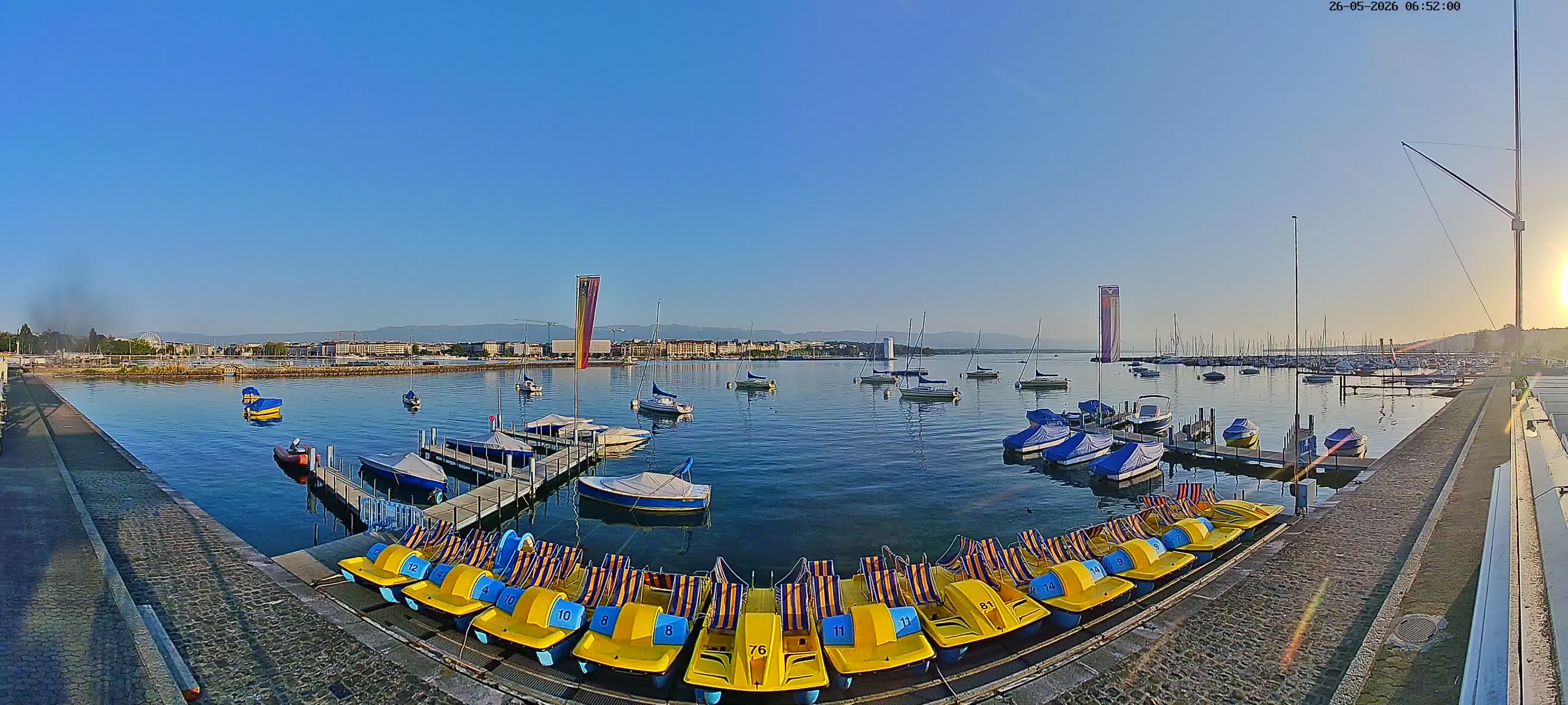 Genf: Eaux-Vives: Genève - Les Corsaires Léman