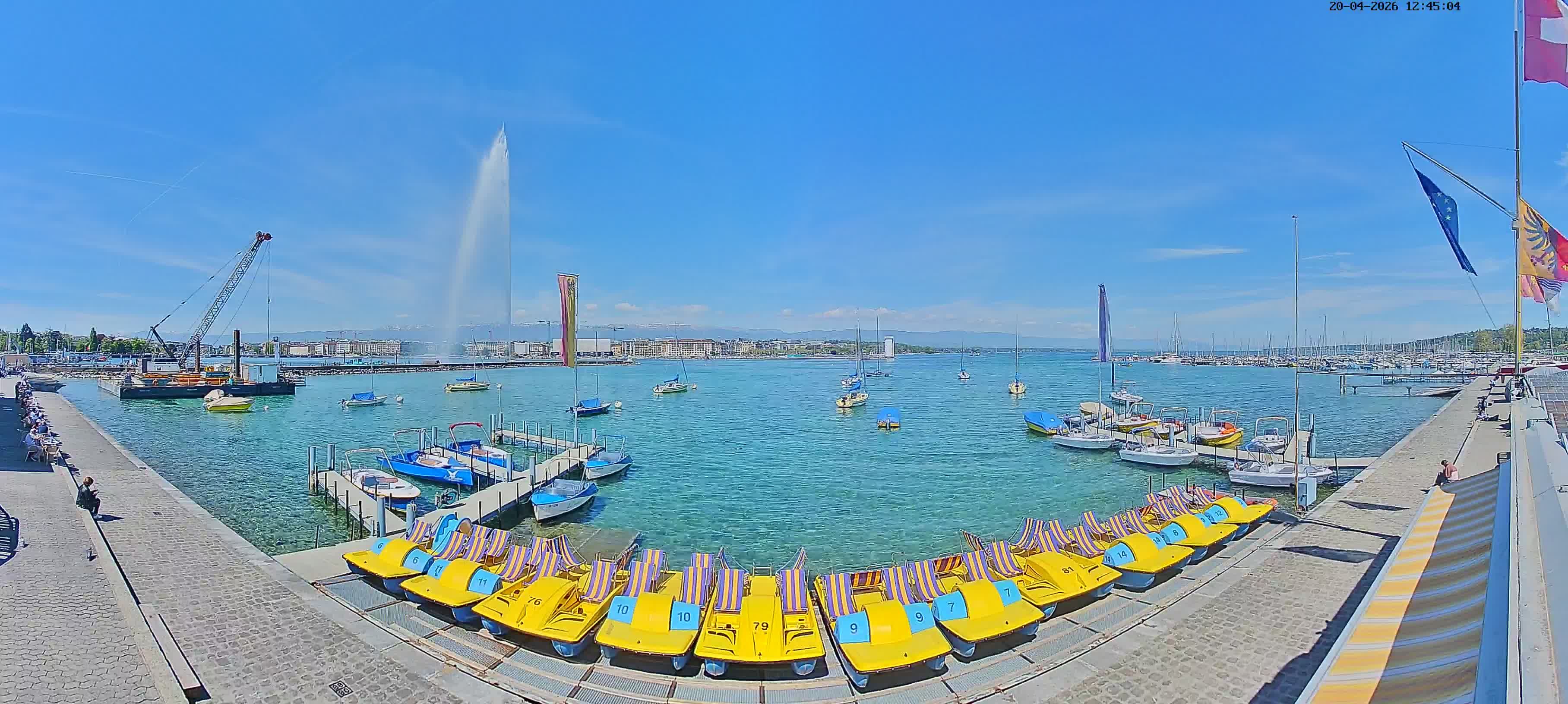 Genf: Eaux-Vives: Genève - Les Corsaires Léman