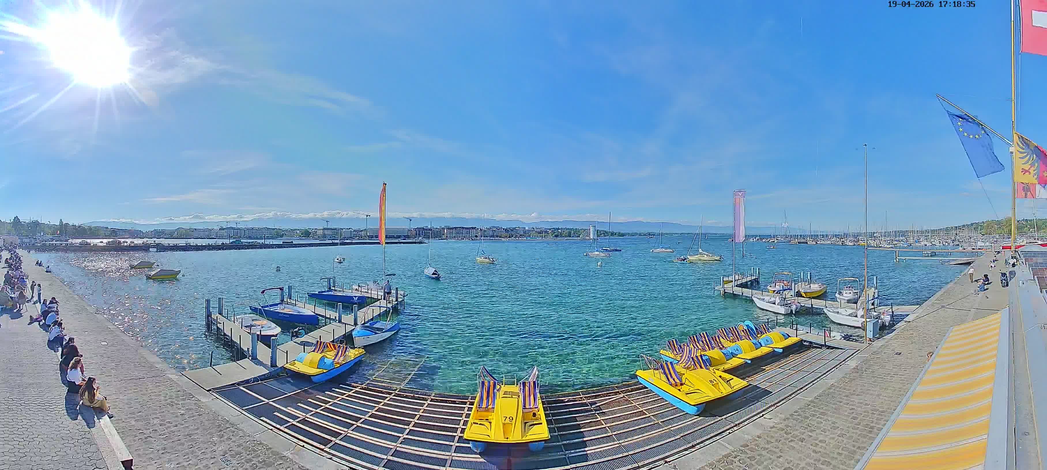 Genf: Eaux-Vives: Genève - Les Corsaires Léman