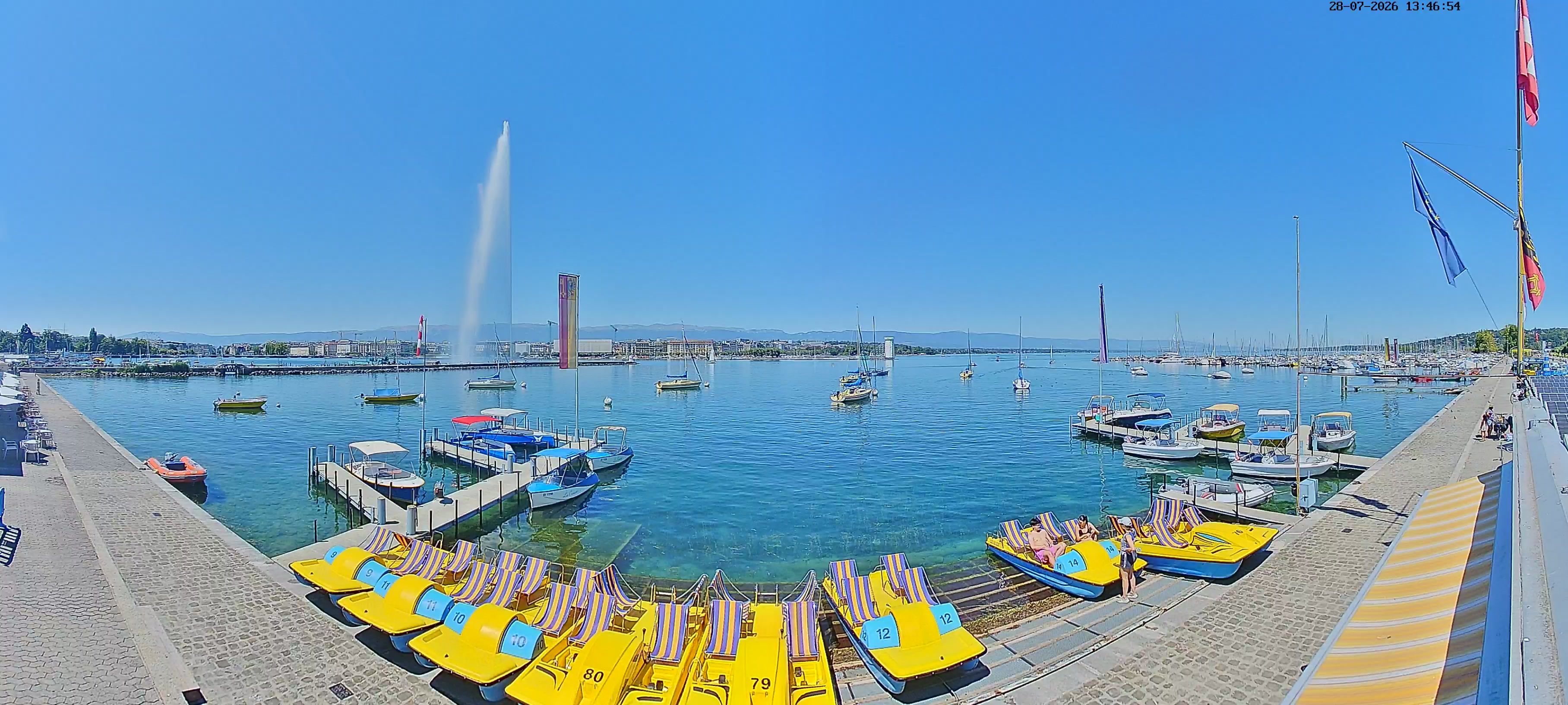 Genf: Eaux-Vives: Genève - Les Corsaires Léman